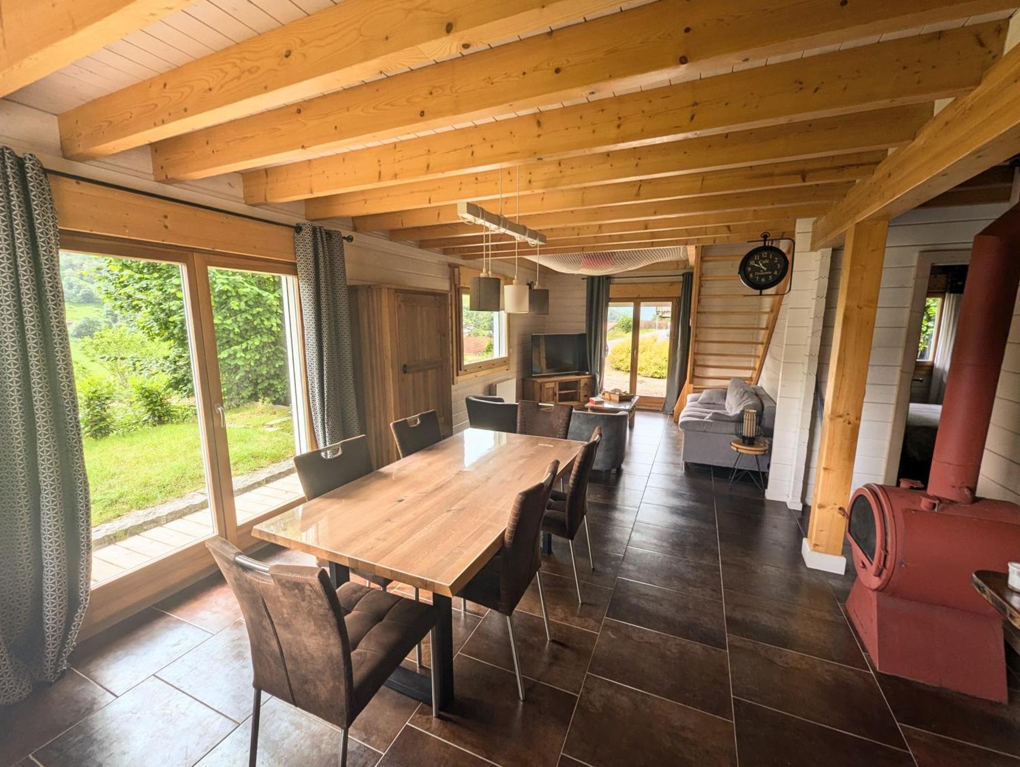 Chalet Sauna Jacuzzi 6 Personnes 拉布雷斯 外观 照片