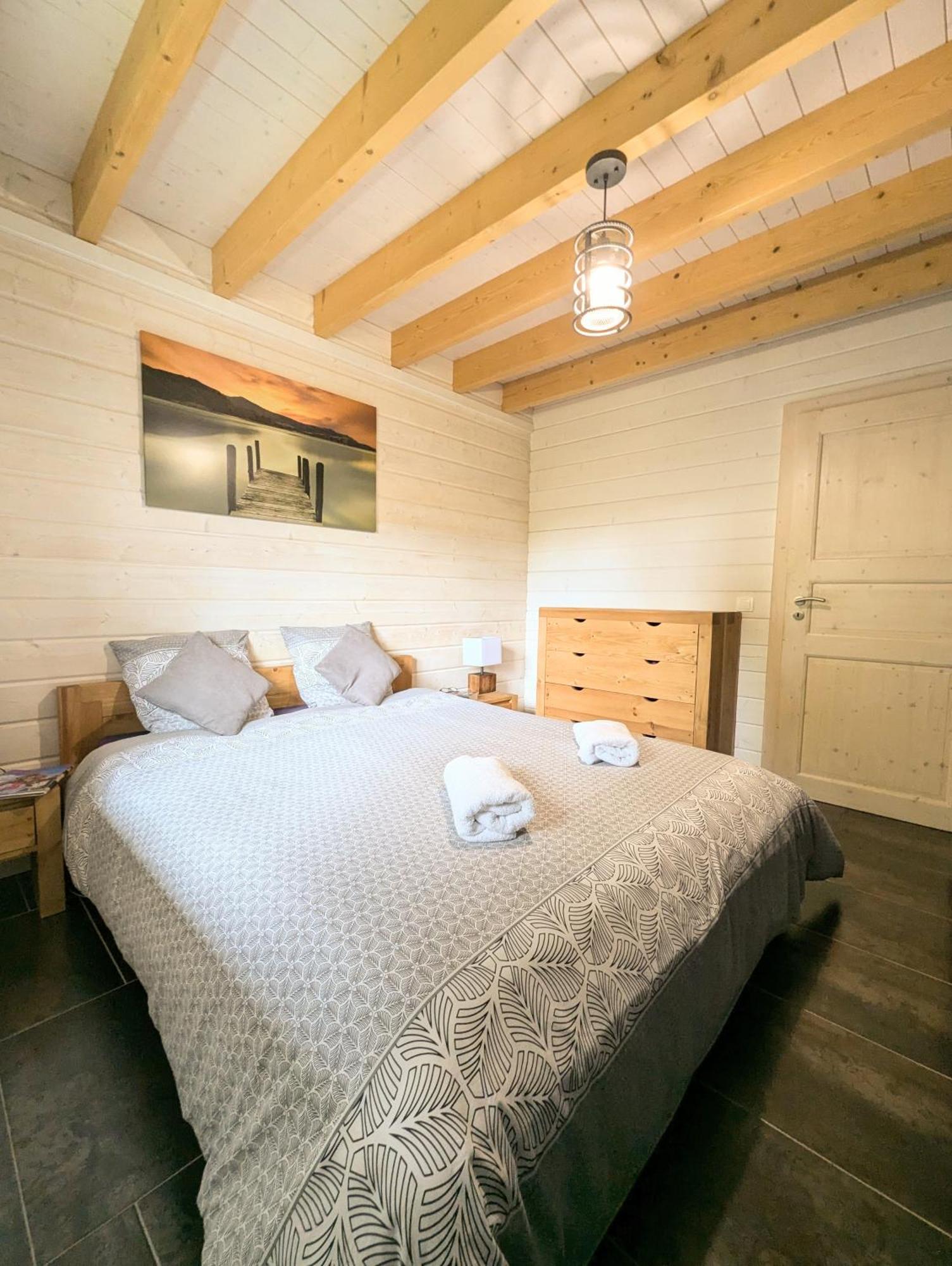 Chalet Sauna Jacuzzi 6 Personnes 拉布雷斯 外观 照片