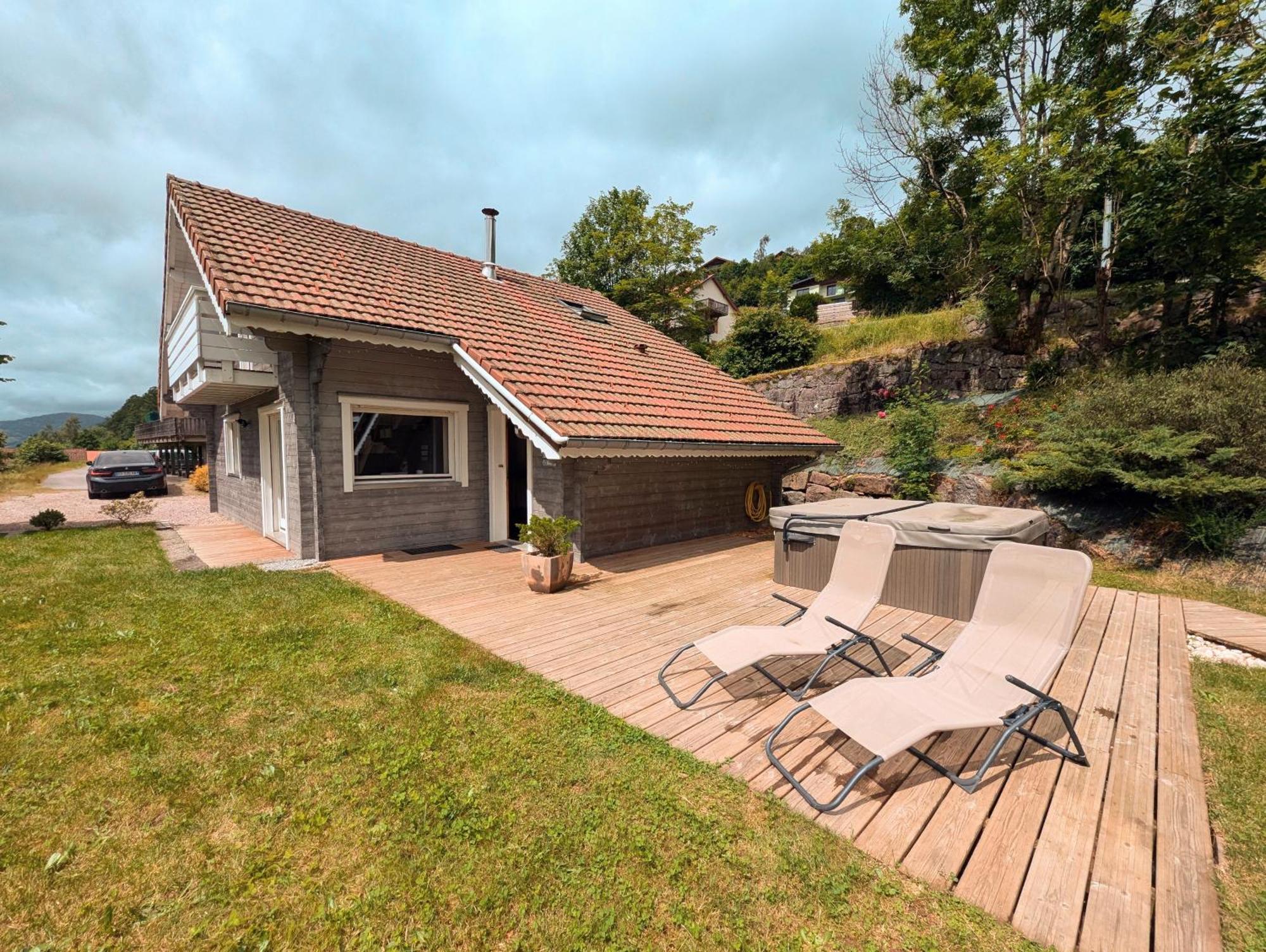 Chalet Sauna Jacuzzi 6 Personnes 拉布雷斯 外观 照片