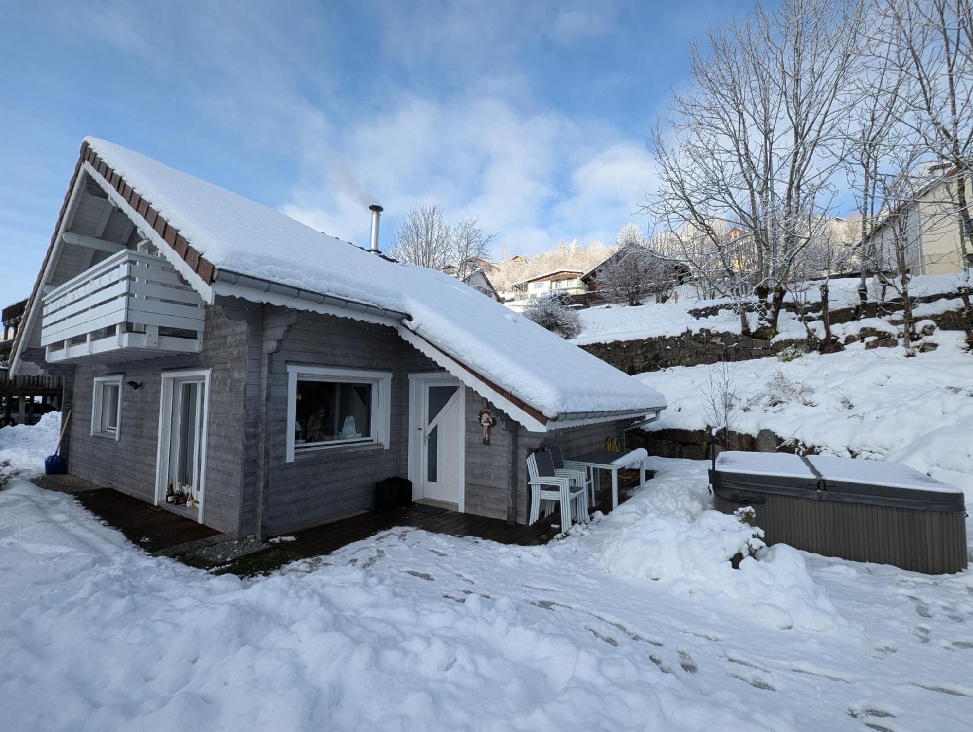 Chalet Sauna Jacuzzi 6 Personnes 拉布雷斯 外观 照片